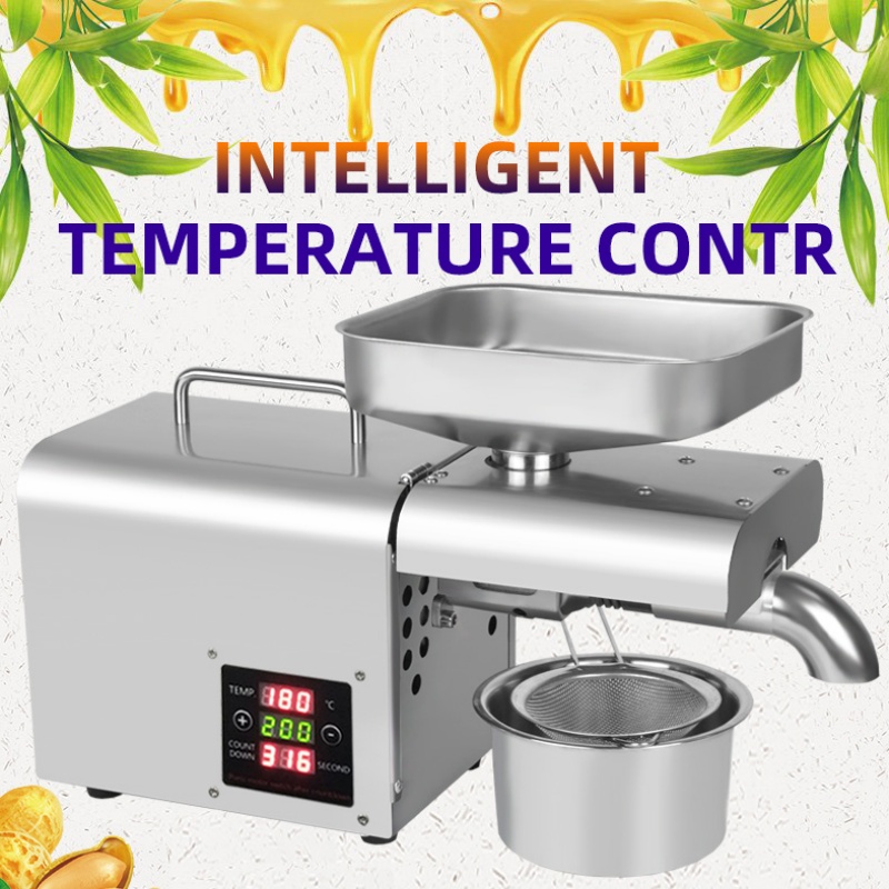 Home Cooking Oil Making Machine - Electric Oil Press Machine Stainless Steel