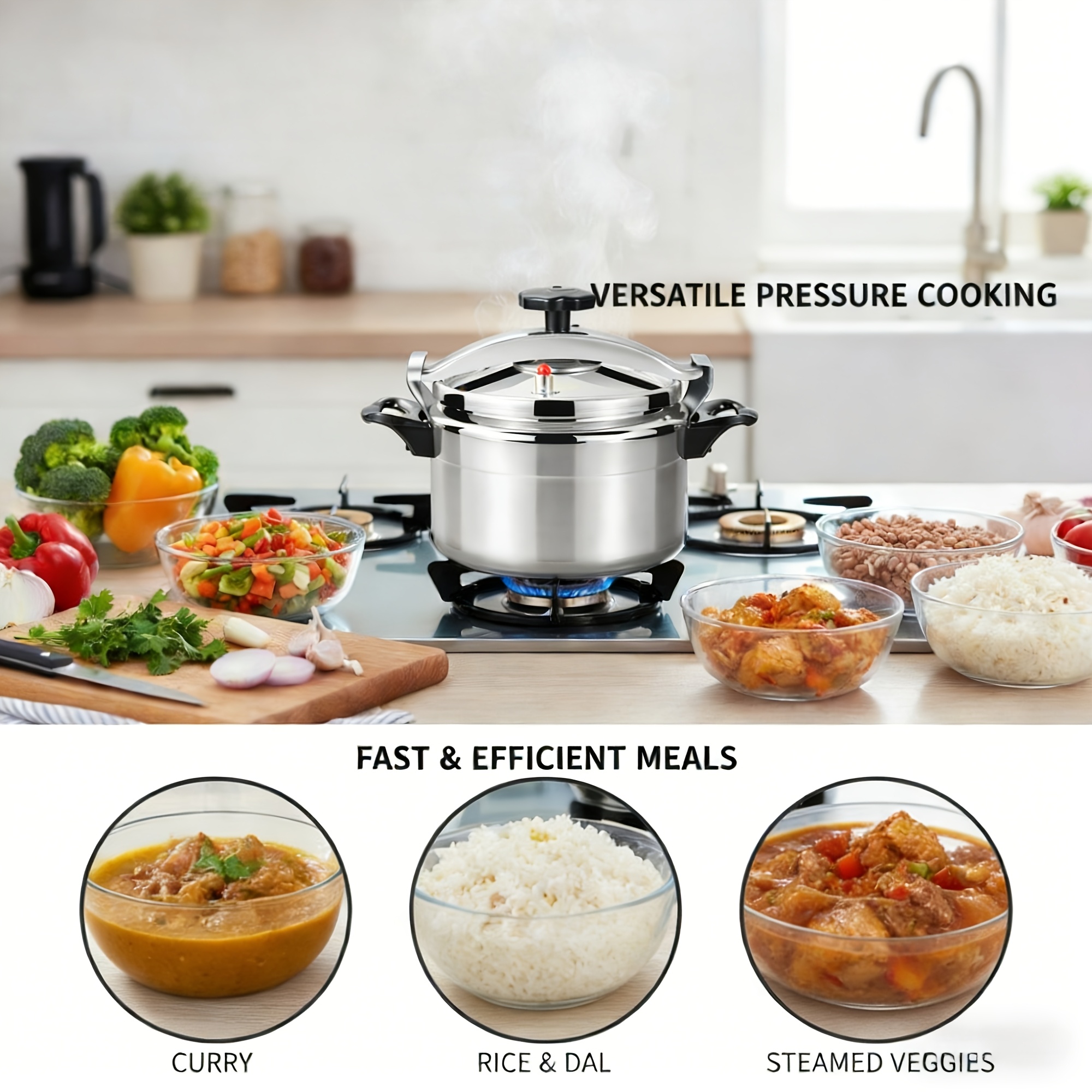 5.9-Quart Aluminum Pressure Co - Home Cooking On recensie en prijs