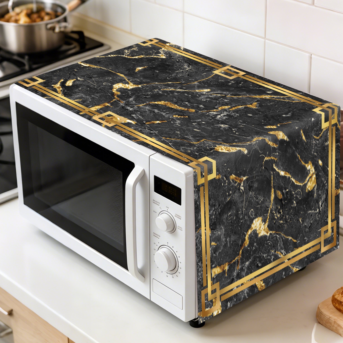 1pc Black Gold Oven Dust Cover - Home Cooking Appliances recensie en prijs