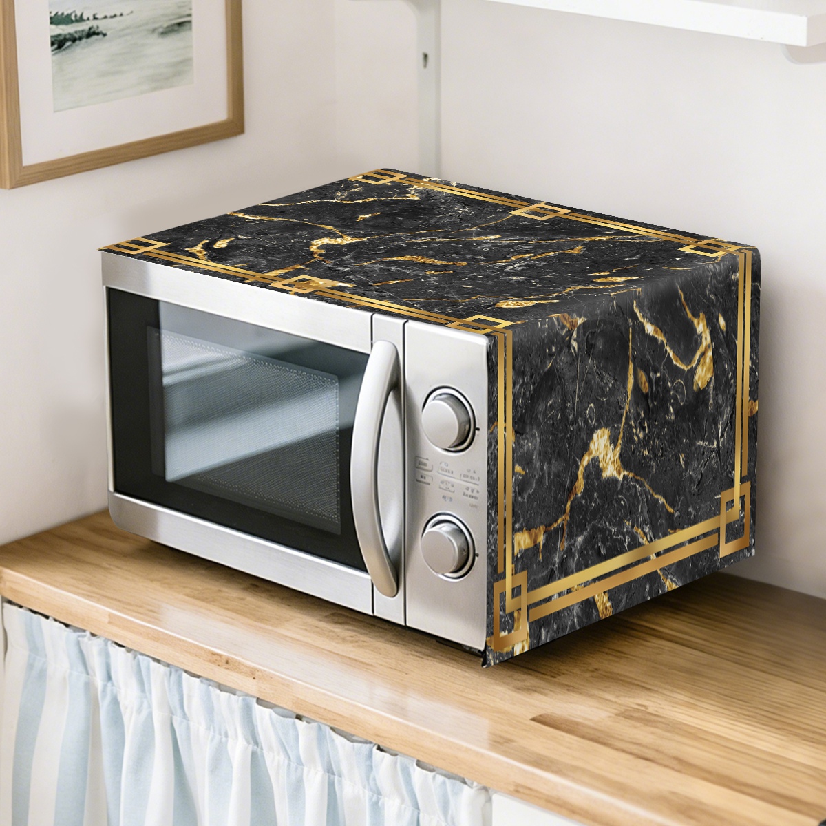 1pc Black Gold Oven Dust Cover - Home Cooking Appliances recensie en prijs