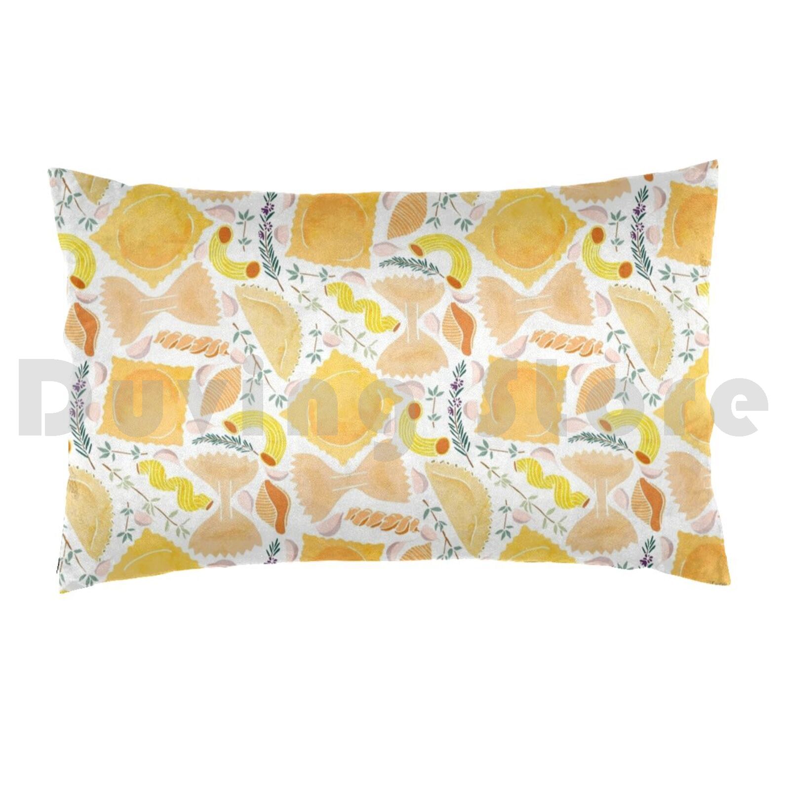 Pasta Pattern On White Pillow  - Home Cooking On recensie en prijs