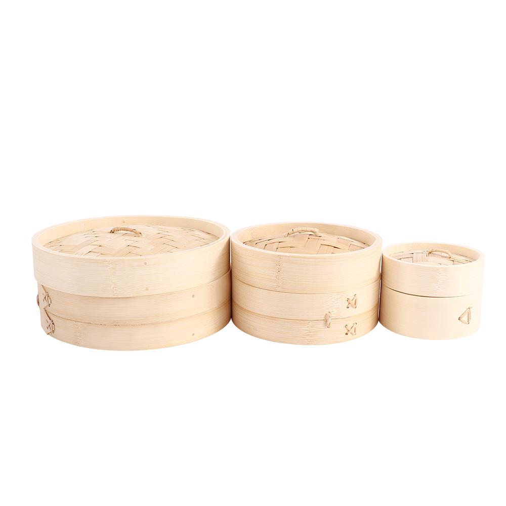 Dumplings Chinese with Lid Bam - Steamer Bamboo Set recensie en prijs