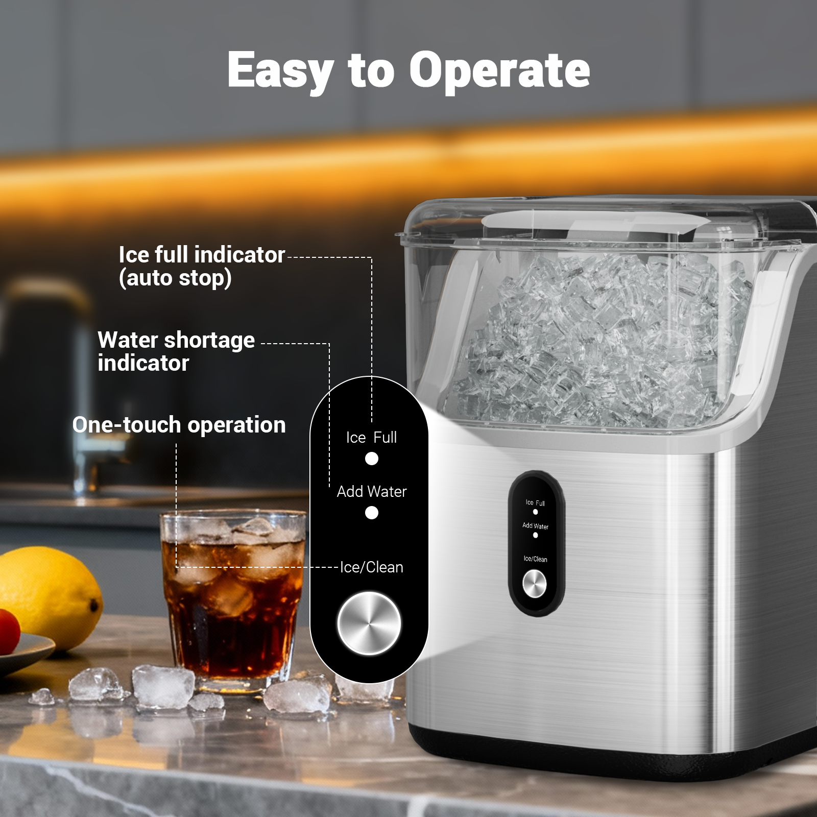 Nugget ice Maker countertop, S - Home Cooking Appliances recensie en prijs