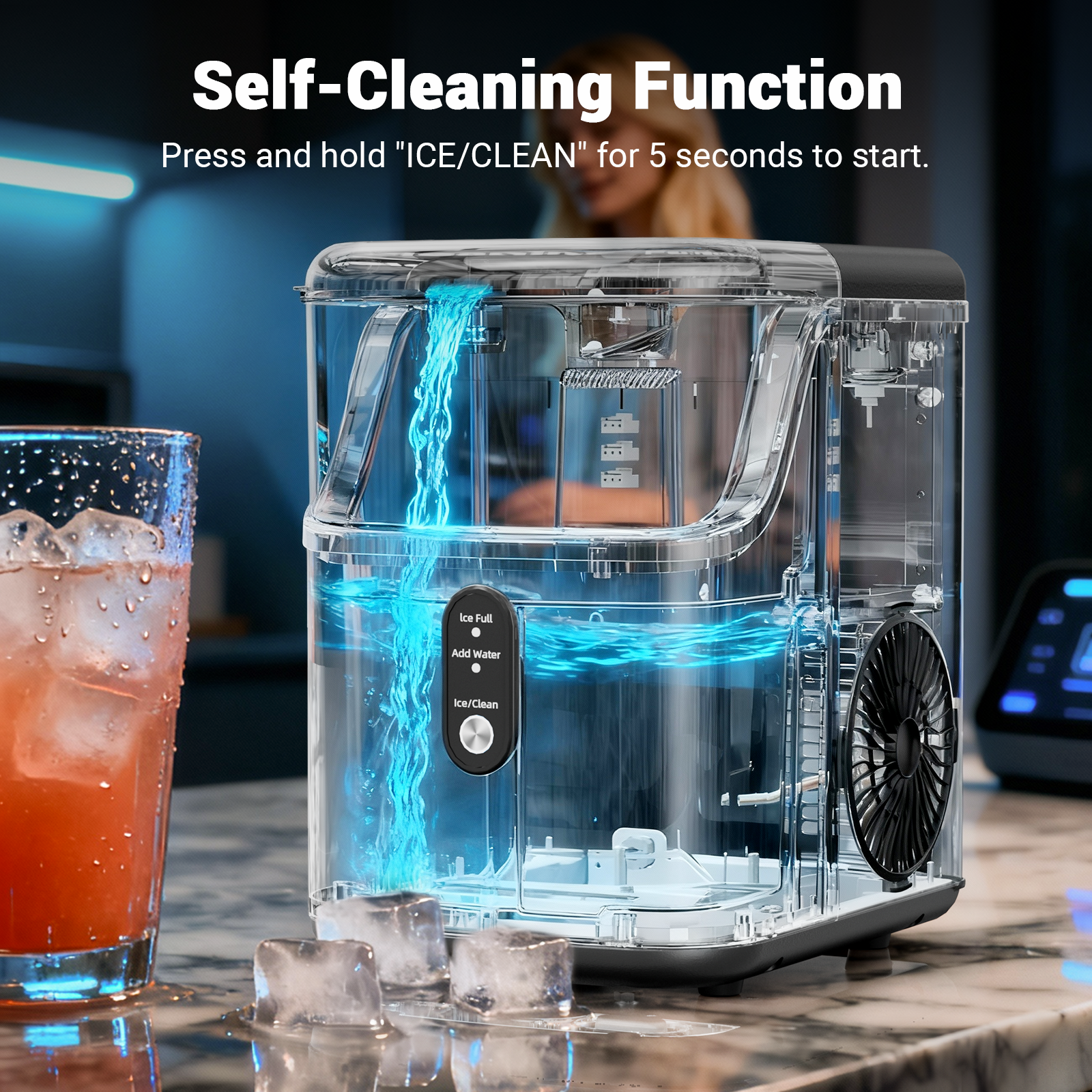 Nugget ice Maker countertop, S - Home Cooking Appliances recensie en prijs