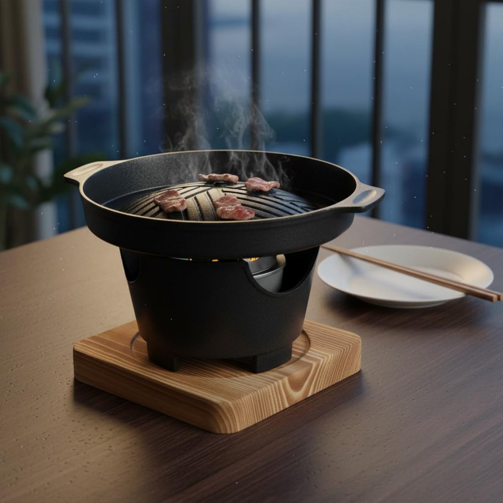 Korean Barbecue Plate Non-Stic - Home Cooking Appliances recensie en prijs