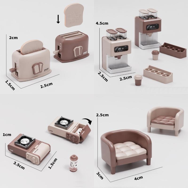 112 Scale Modern Dollhouse Mic - Home Cooking Appliances recensie en prijs