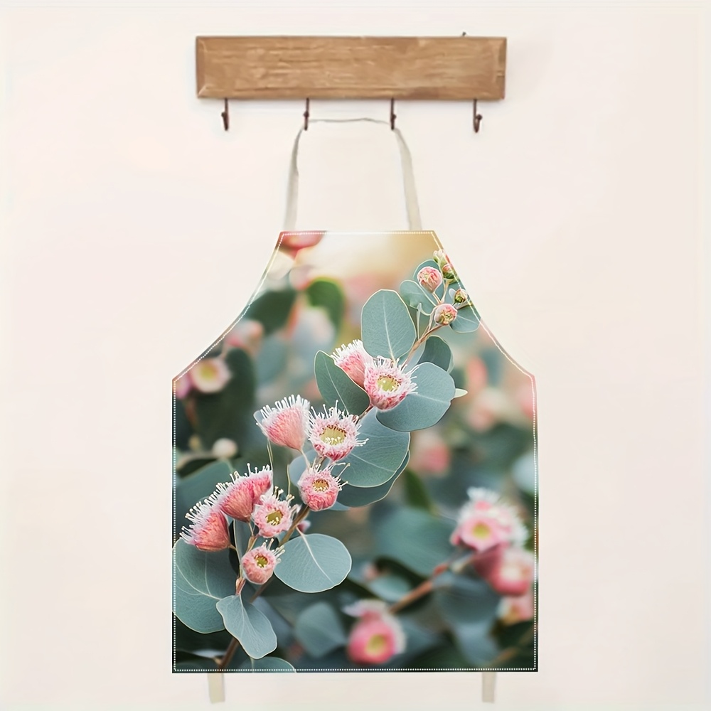 1pc Linen Apron Eucalyptus Flo - Home Cooking Ideas recensie en prijs