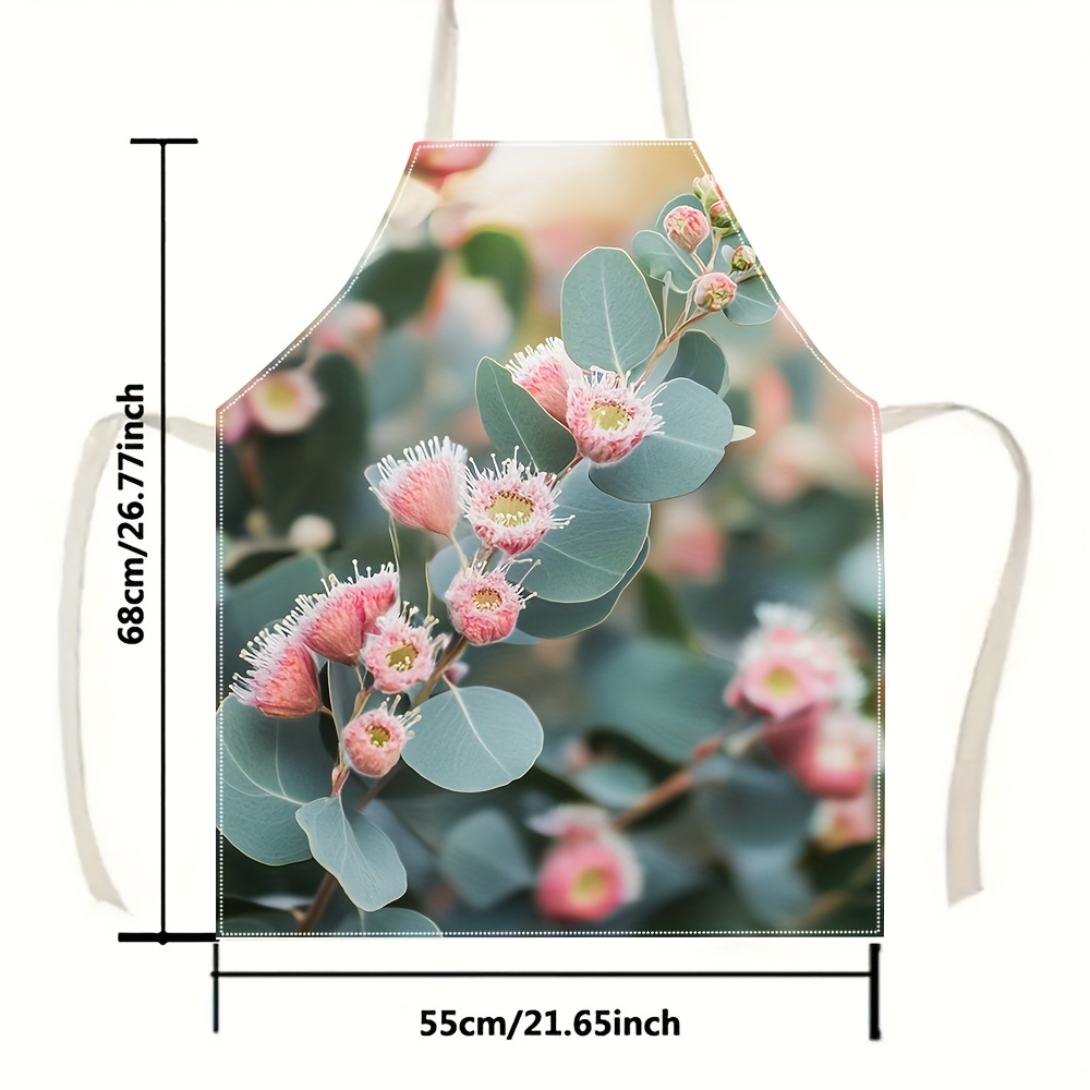 1pc Linen Apron Eucalyptus Flo - Home Cooking Ideas recensie en prijs