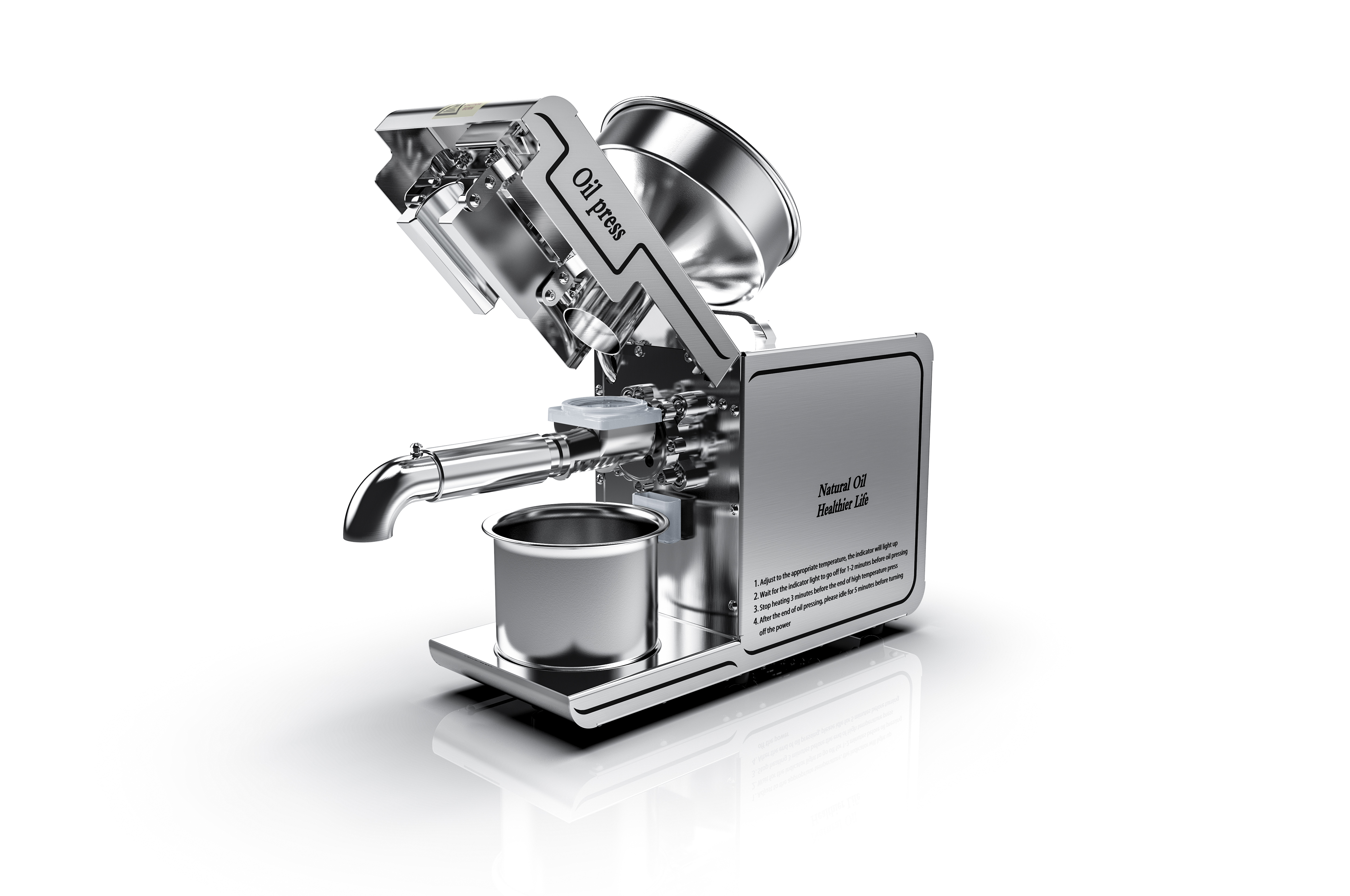 220V/110V Home Oil Press Machi - Home Cooking Oil Making Machine recensie en prijs