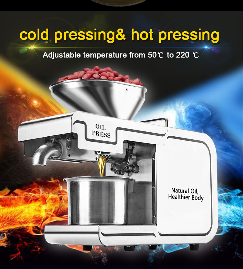 220V/110V Home Oil Press Machi - Home Cooking Oil Making Machine recensie en prijs