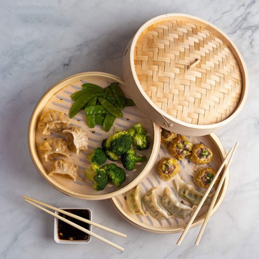 Chinese Steamer Bamboo Steamer - Steamer Bamboo Set recensie en prijs