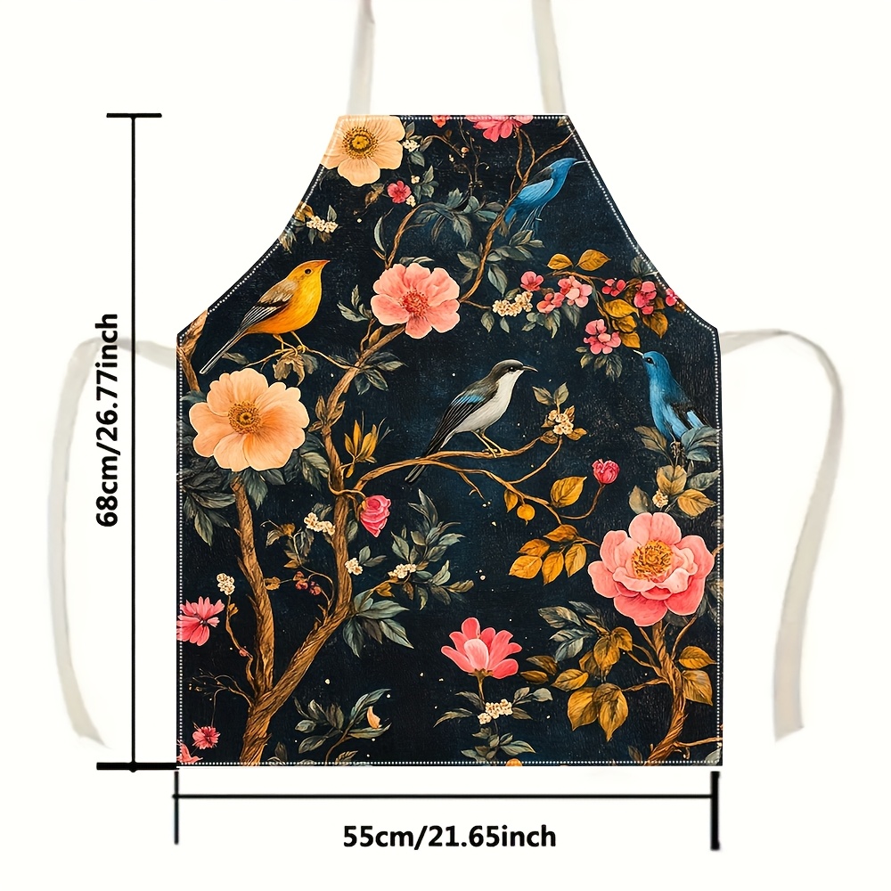 1pc, Vintage Floral Bird Print - Home Cooking Ideas recensie en prijs