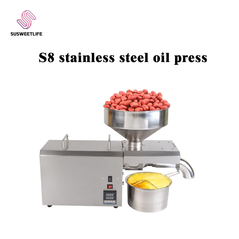 220V/110V S8 Oil Press Machine - Home Cooking Oil Making Machine recensie en prijs