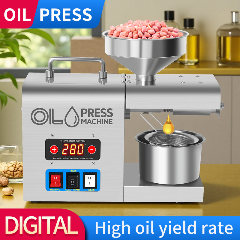 Stainless Steel Oil Press Mach - Home Cooking Oil Making Machine recensie en prijs