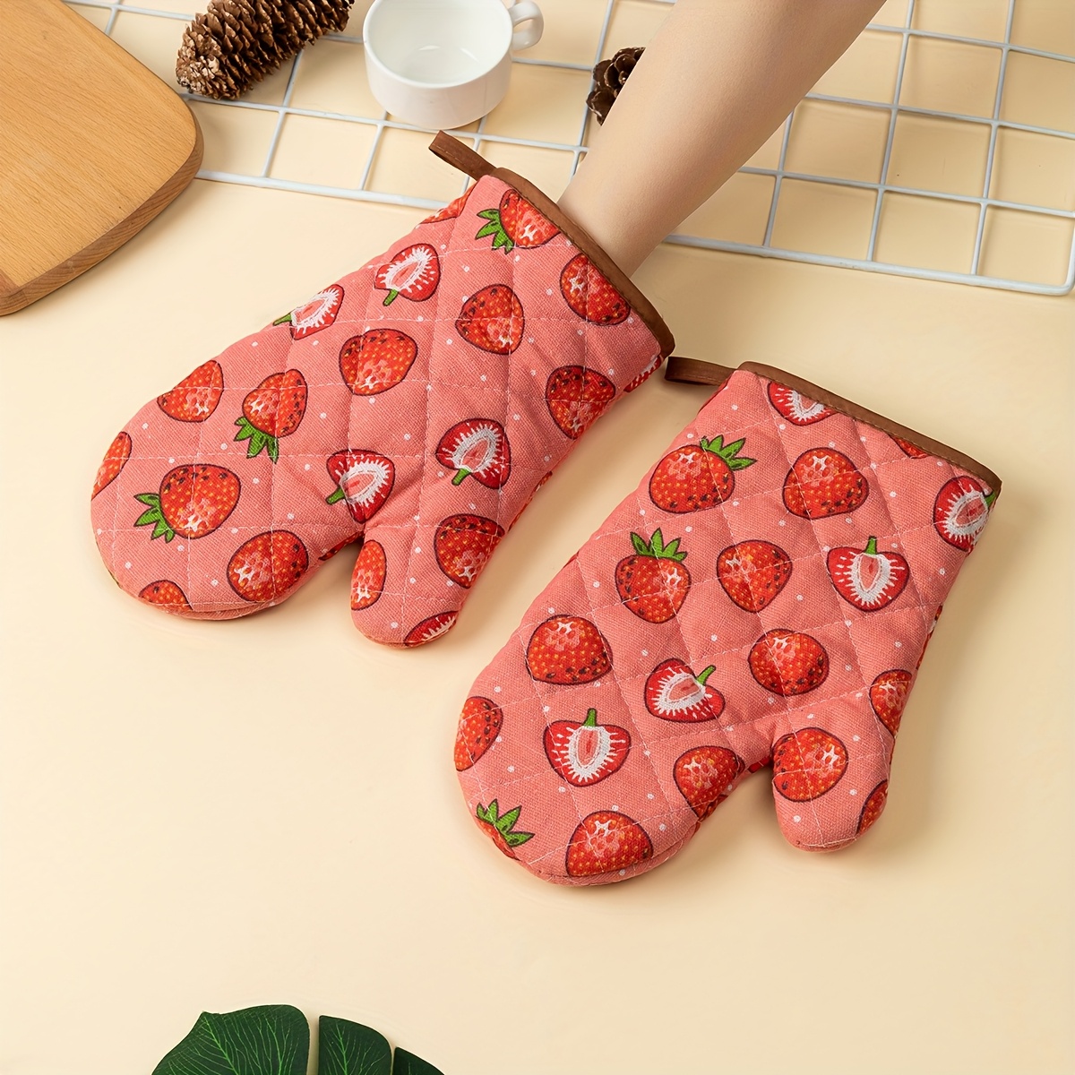 Strawberry Pattern Daily Home  - Home Cooking Appliances recensie en prijs