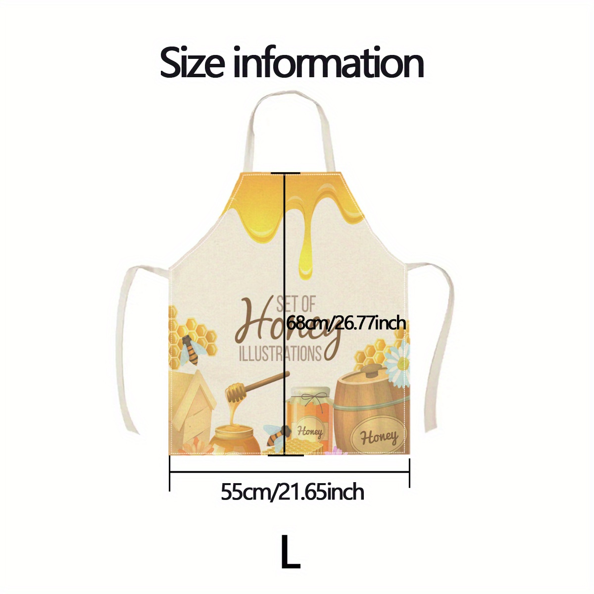 1pc Honey Bee Apron Sweet Kitc - Home Cooking Ideas recensie en prijs