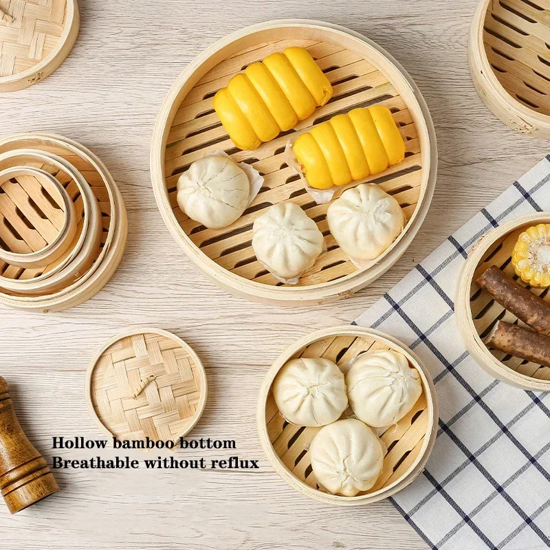 1/2/3 Layer Bamboo Steamer Wit - Steamer Bamboo Set recensie en prijs