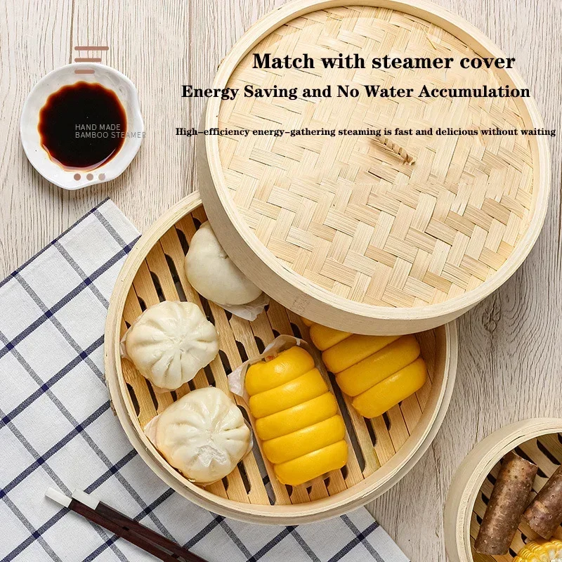 1/2/3 Layer Bamboo Steamer Wit - Steamer Bamboo Set recensie en prijs