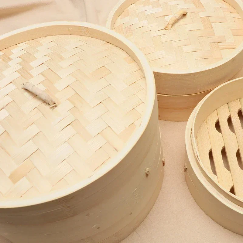 1/2/3 Layer Bamboo Steamer Wit - Steamer Bamboo Set recensie en prijs