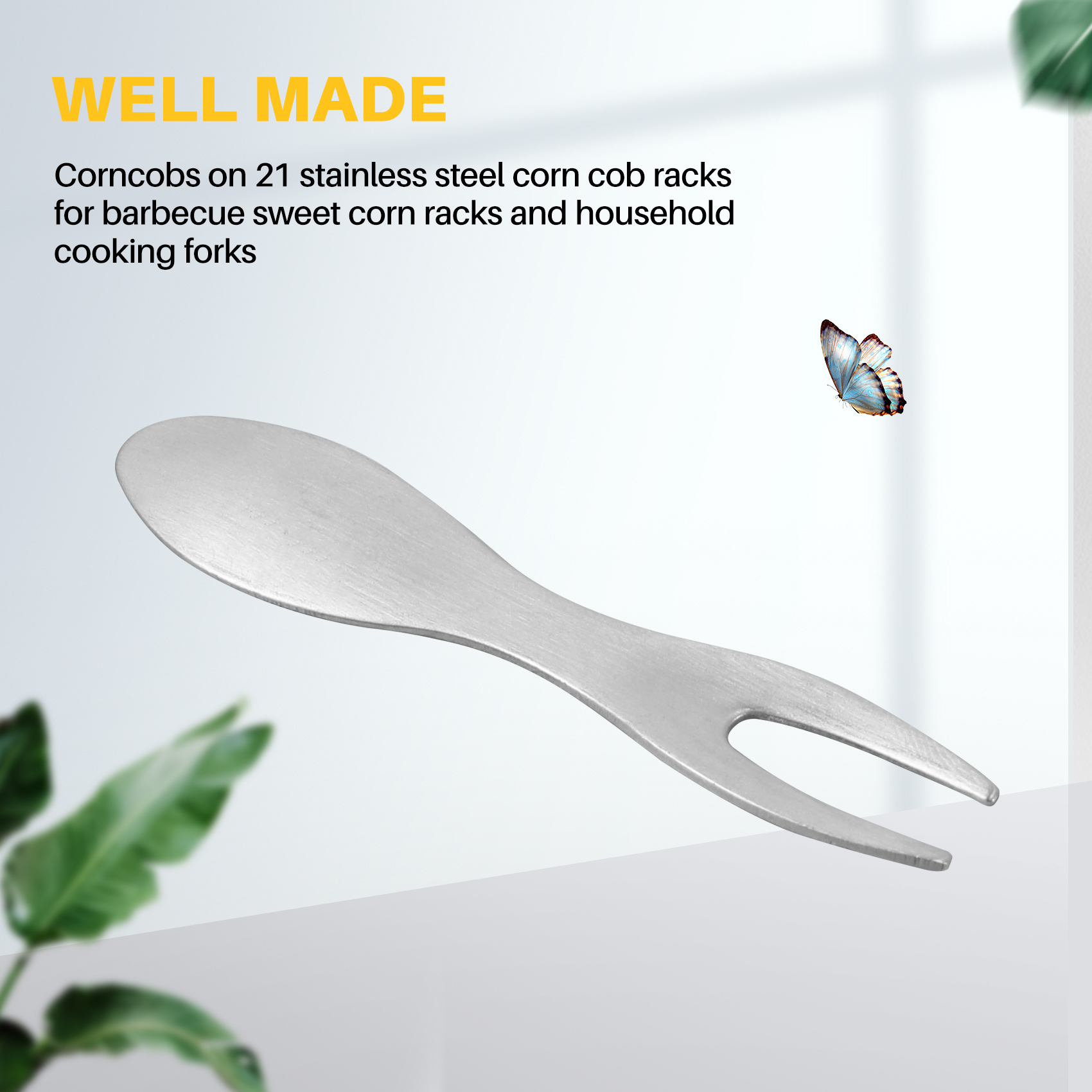 Corn Holders Set Of 21 Stainle - Home Cooking On recensie en prijs