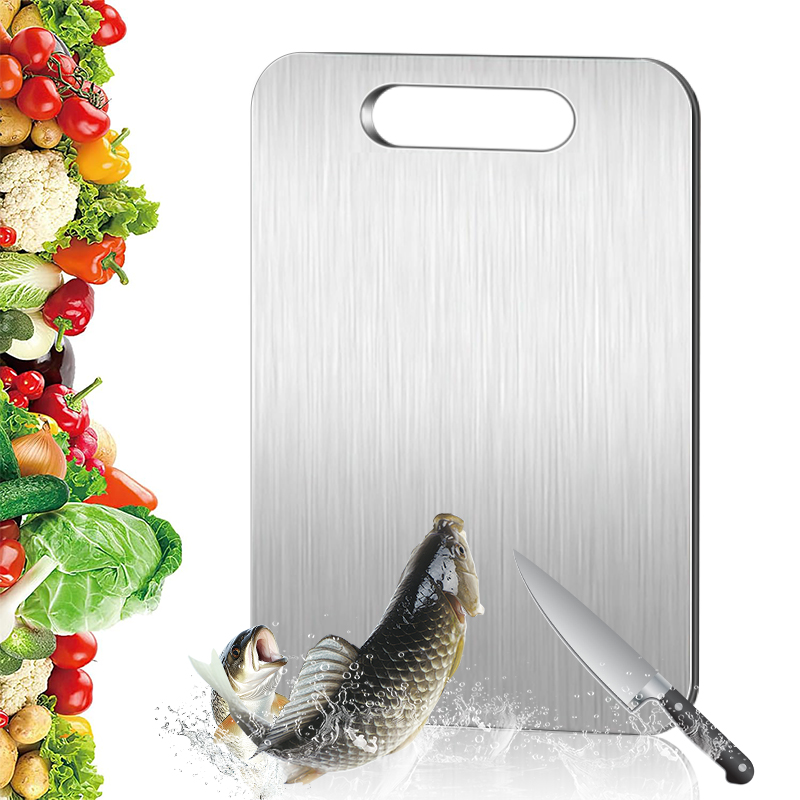 1pc Stainless Steel Cutting Bo - Home Cooking In recensie en prijs