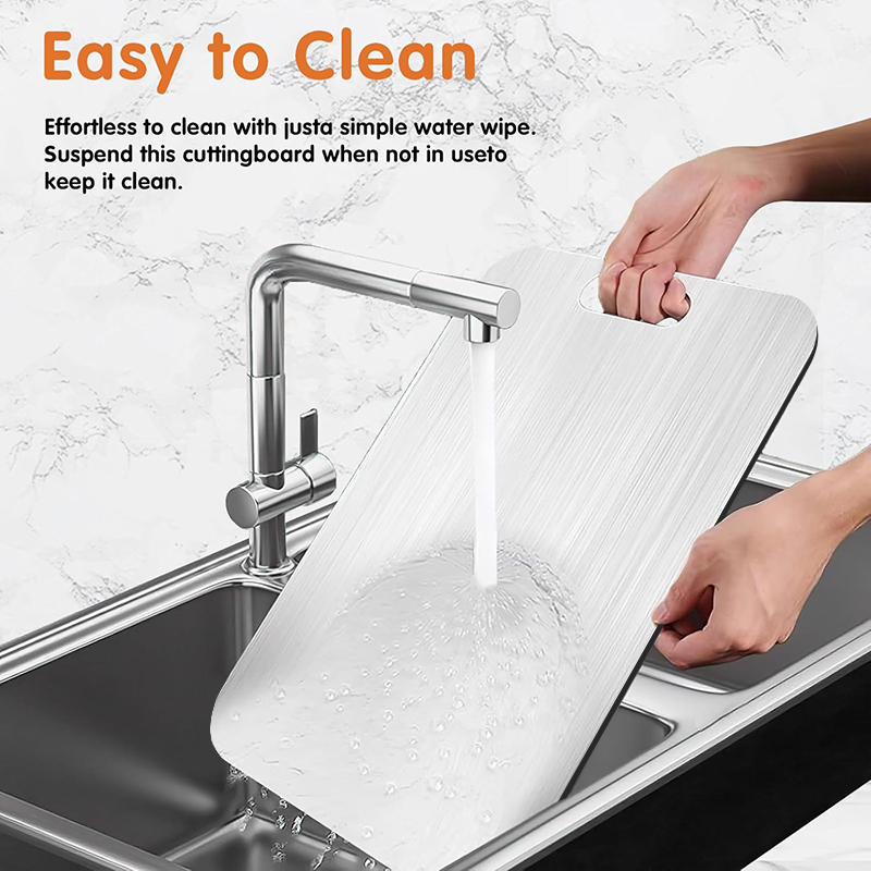 1pc Stainless Steel Cutting Bo - Home Cooking In recensie en prijs