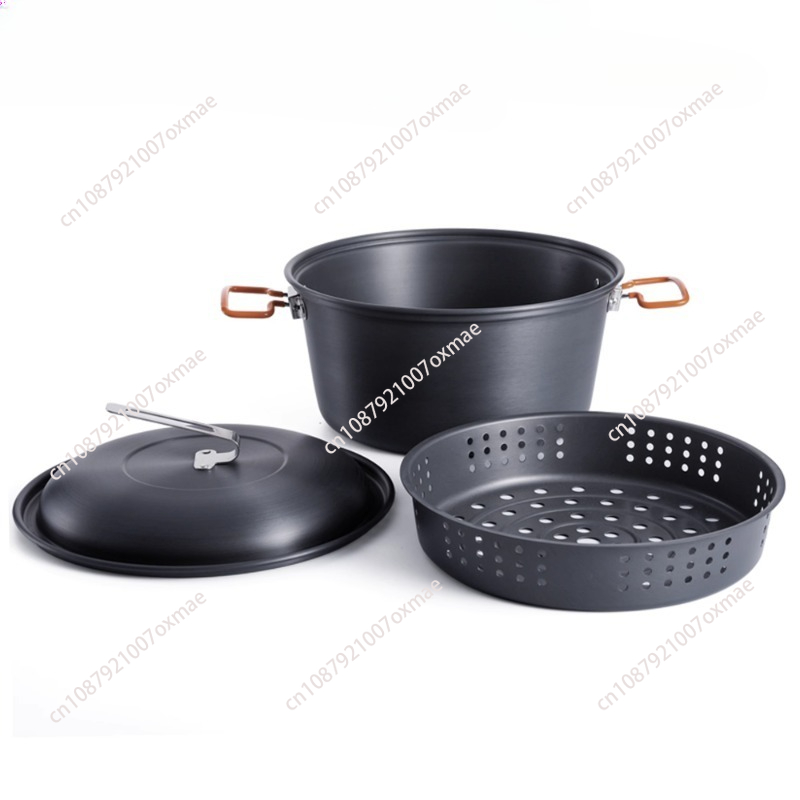 Outdoor set pot camping cookin - Steamer Bamboo Set recensie en prijs