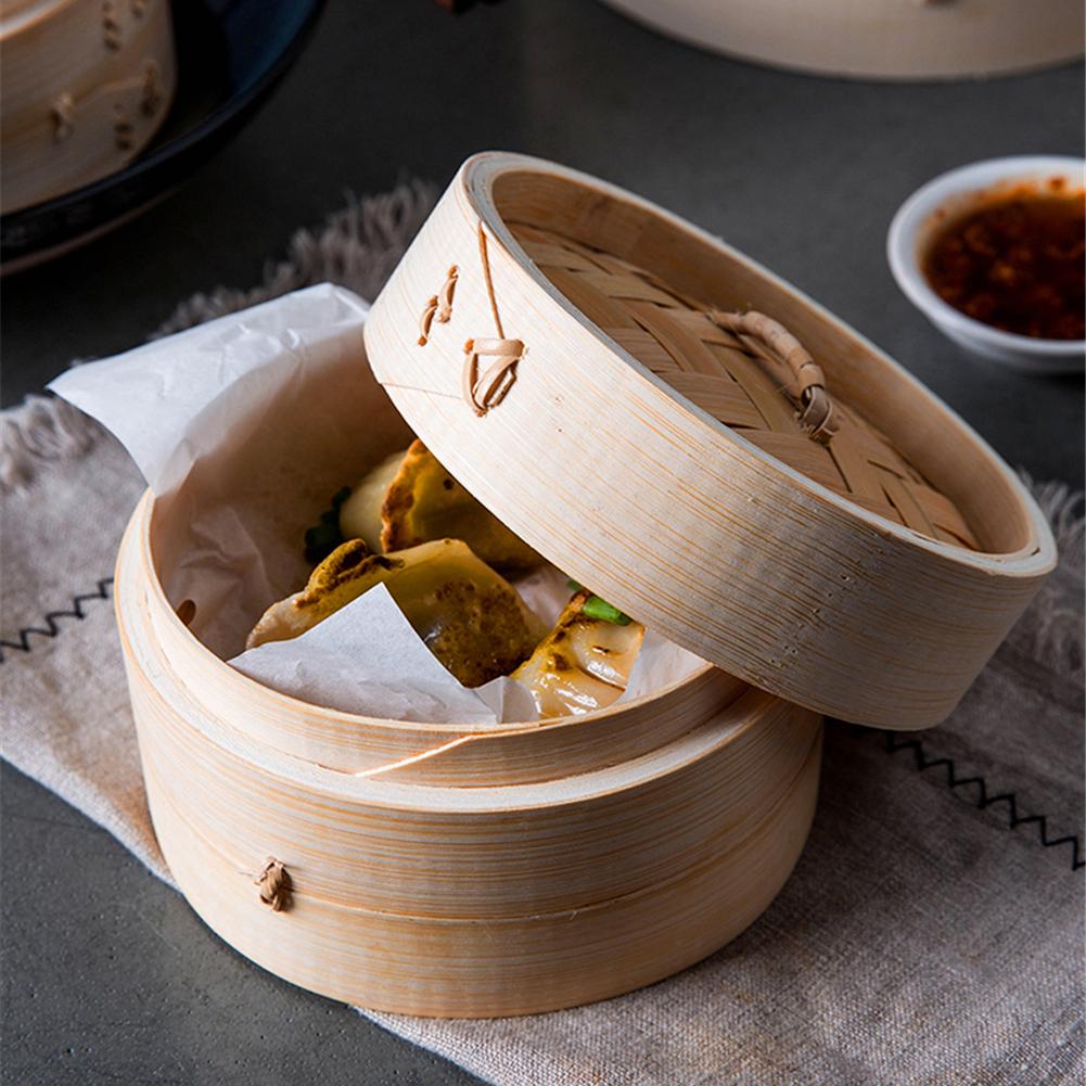 Bamboo Steamer Home Wooden Bam - Steamer Bamboo Set recensie en prijs