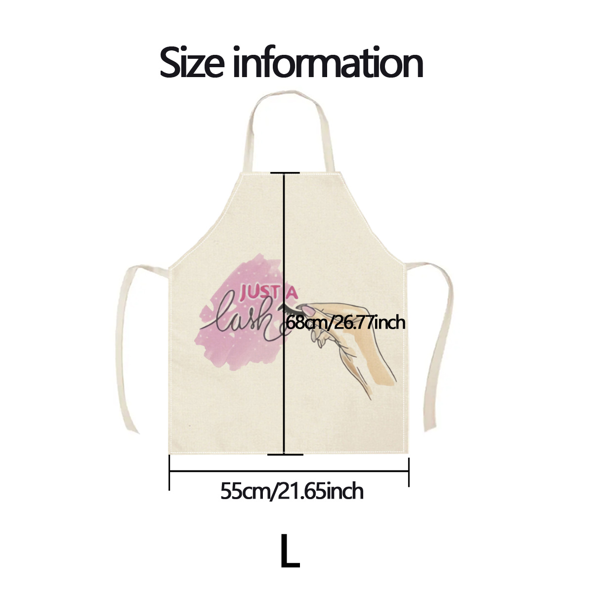 1pc Just A Lash Apron Beauty G - Home Cooking Ideas recensie en prijs