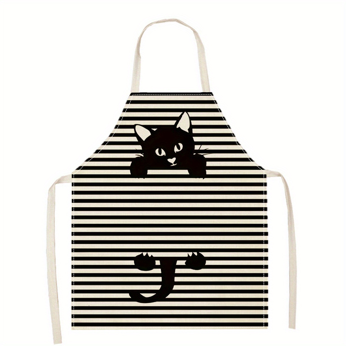 Linen Apron Funny Cat Sunglass - Home Cooking Ideas recensie en prijs