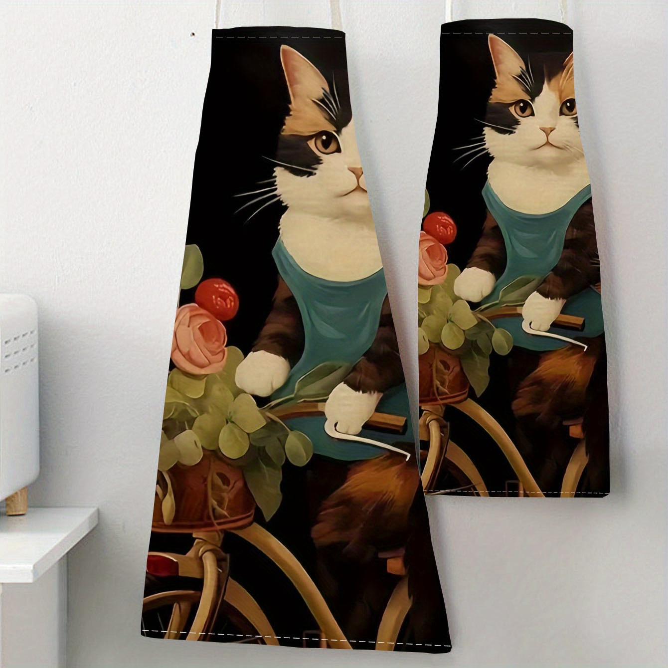 Linen Apron Funny Cat Sunglass - Home Cooking Ideas recensie en prijs