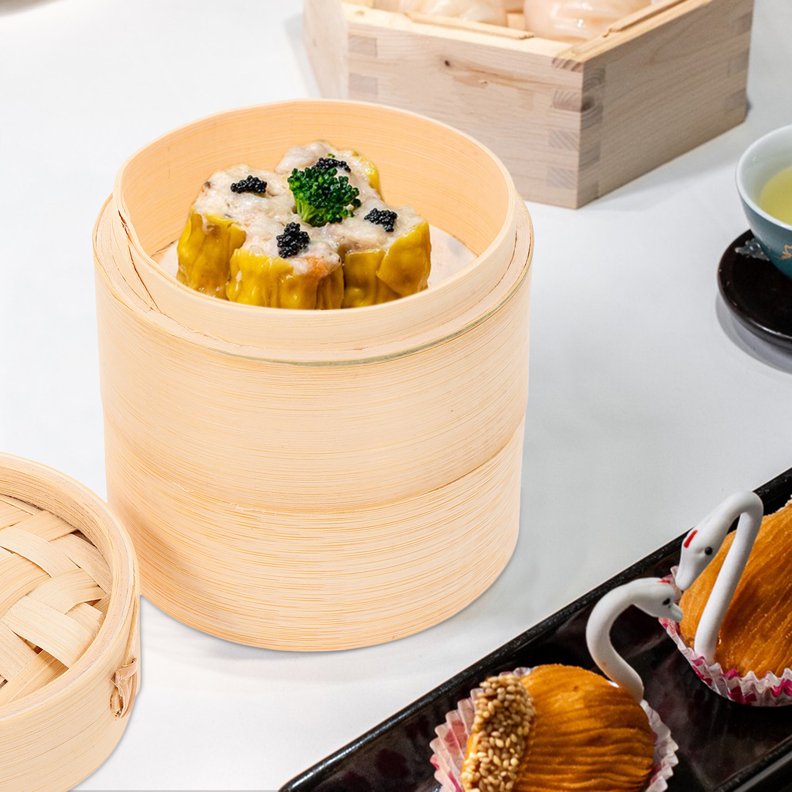 1Set High Quality Bamboo Steam - Steamer Bamboo Set recensie en prijs