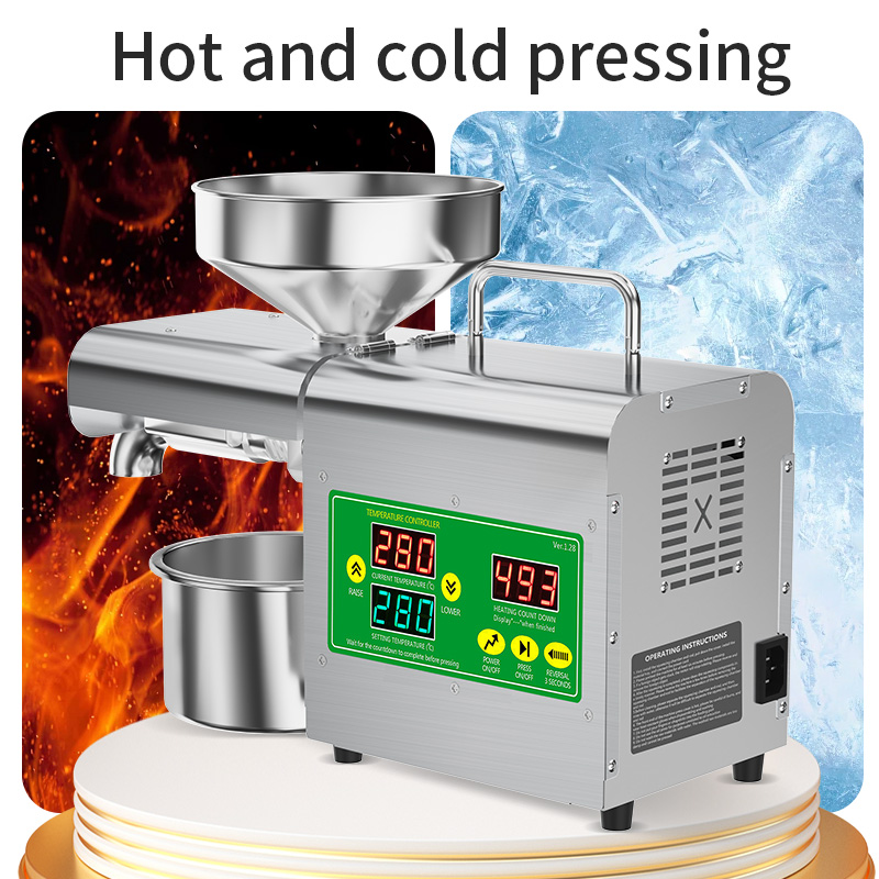 X3S 600W Intelligent Oil Press - Home Cooking Oil Making Machine recensie en prijs